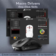 Беспроводная игровая мышь Attack Shark X3 PAW3395 26000dpi + стикеры Black - изображение 4