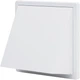 Вытяжной колпак с обратным клапаном AirRoxy 125 white пластик белый 02-502 - изображение 8