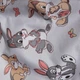 Набір наволочок Moon&Star Бязь Gold Люкс Bunny Dreams 40х40 2 шт (MS-840000798) - зображення 6