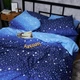 Комплект постільної білизни Moon&Star Бязь Gold Люкс «Night Glow» Євро 200х220 наволочки 4х50х70 (MS-820006558) - зображення 7