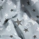 Комплект постільної білизни Moon&Star Бязь Gold Люкс «Silver Stars» Полуторний 143х210 наволочки 2х40х60 (MS-820006840) - зображення 5