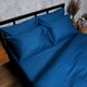 Комплект постельного белья Moon&Star Satin Premium «Deep Blue» Двоспальний 175х210 наволочки 4х70х70 (MS-820008514) - зображення 4