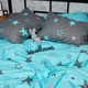 Набір наволочок Moon&Star Бязь Gold Люкс Starry Skies 50х50 2 шт (MS-840000962) - зображення 2