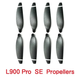 Лопаті для квадрокоптера L900 Pro. Pro SE. PRO SE MAX комплект - зображення 2