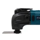 Акумуляторний Безщітковий мультитул (реноватор) PROFI-TEC PCM420BL 20V ампліт. 4°, LED підсвітка (+ насадки та шкурки, 2хPT2020MP 2.0Аг, зарядний пристрій BC20V, кейс) (006292) - изображение 8