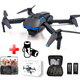 Дитячий Квадрокоптер X6 дрон з камерою 4K HD FPV + 30 хв ( 1+1 акумулятор + запасні лопаті батарейки) - зображення 1