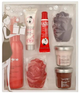 Zestaw kosmetyków do pielęgnacji Blancreme Strawberry & Pomegranate Żel pod prysznic 200 ml+ Krem do ciała 40 ml + Peeling do ciała 40 ml + Mydło Madeleine 2 szt + Krem do rąk 30 ml + Balsam do ust 10 ml (3700614807428) - obraz 1
