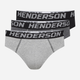 Набір трусів сліпів чоловічих бавовняних 5 шт Henderson Onset 43183-MLC 2XL Чорний/Графітовий/Сірий (5903972519394) - зображення 1