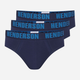 Zestaw majtek męskich typu slipy 3 szt Henderson Offroad 43184-MLC 2XL Granatowy (5903972519448) - obraz 1