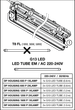 Світильник LED лінійний 220V 2xG13 675x95x70mm IP65 [4099854118074] Ledvance DP Housing - зображення 6