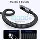 Кабель для зарядки UGREEN Uno USB-C to USB-C Cable 100W Fast Charging 2m - Black - зображення 5