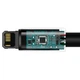 Кабель Baseus Tungsten Gold Fast Charging Data Cable USB to Lightning 2.4A 1m Black (CALWJ-01) - изображение 6