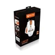 Дротова ігрова миша MEETION Backlit Gaming Mechanical Mouse RGB MT-M975, 800-2600DPI, USB, 1.8m, white - зображення 4