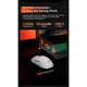 Ігрова бездротова миша MEETION Wired, 2.4G, Bluetooth Gaming mouse GW33, 6 Keys, 200-10000DPI, 650mAh, 25-60h, RGB, white - зображення 8