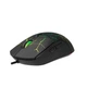 Игровая проводная мышь MEETION Backlit Gaming Mouse RGB MT-M930, 800-3200DPI, USB2.0, 1.5m, black - изображение 5