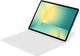 Etui z klapką Samsung Smart Book Cover do Samsung Galaxy Tab S10 FE+ z uchwytem na rysik S Pen White (EF-BX620PWEGWW) - obraz 9