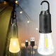 Лампочка з акумулятором + карабін, від USB, BL HK-169C / Підвісна LED лампочка / Ліхтар для кемпінгу для дому, для дачі, для походу, для відпочинку, для туризму, для кемпінгу, для полювання - зображення 1