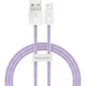 Кабель Baseus Dynamic Series Fast Charging USB to Lightning 2.4A 1m Purple (CALD000405) - изображение 1