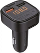 FM-трансмиттер ArmorStandart ASF1 18W QC3.0 2xUSB Black (ARM82826) - изображение 1
