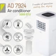Мобильный портативный кондиционер Adler 5000 BTU переносной 3 в 1 охлаждение, осушение и обдув (AD 7924) - изображение 3