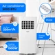 Мобильный портативный кондиционер Adler 5000 BTU переносной 3 в 1 охлаждение, осушение и обдув (AD 7924) - изображение 5