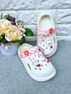 Кроксы Babyshop для девочек белые 33/34р 19,5см к.1727 - изображение 1