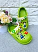 Кроксы Babyshop для мальчиков зеленые 33/34р 19,5см к.1727G - изображение 1
