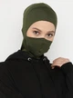 Підхіджабник З Маскою Ecardin Maskeli Hijab Bone (Mhb-St279) Хакі - изображение 1