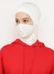 Підхіджабник З Маскою Ecardin Maskeli Hijab Bone (Mhb-St279) Кремовий - изображение 1