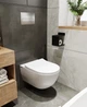 Полка держатель для туалетной бумаги NC Home Universal черная 110099 - изображение 2