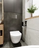 Полка держатель для туалетной бумаги NC Home Universal черная 110099 - изображение 3