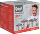 Набор кастрюль Krauff 26-238-071 6 предметов серебристый - изображение 5