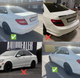 Брызговики Premium 2011-2014 (4 шт) для Mercedes C-class W204 - изображение 3