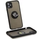 Чехол Fiji Colorframe для Apple iPhone 11 матовый бампер с кольцом подставкой Black - изображение 1