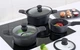 Кастрюля c крышкой Vinzer Kuro Induction Line 20 cм 2.2 л (50427V) (5907706504274) - изображение 3