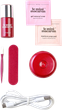 Zestaw do manicure Le Mini Macaron Lampa LED z kablem USB + Lakier żelowy Ruby Red 8.5 ml + Przycisk do skórek + Mini pilnik do paznokci + 10 Opakowań zmywacza do lakieru żelowego (3760297542955) - obraz 2