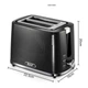 Тостер RAF R.2102 black 5 уровней 900W - изображение 5