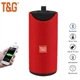 Портативная колонка TG-113 red bluetooth - изображение 1