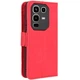 Чехол-книжка с кармашками Deexe Wallet Stand для Infinix Note 50 / Note 50 Pro - Red - изображение 7