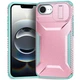 Защитный чехол UniCase Shuttle Guard для iPhone 17e / 16e - Pink / Grey - изображение 2