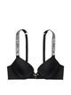 Купальник Victoria's Secret Bombshell push-up Shine Strap Black с двойным push up 32B/Xs бразилианы - изображение 2