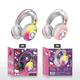 Наушники Bluetooth Hello Kitty PG-706H с Rgb подсветкой микрофоном поддержкой карты памяти - изображение 6