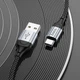 Кабель HOCO X102 USB to Type-C для швидкого заряджання та передачі даних, 3 A, довжина 1 м, Black - зображення 7