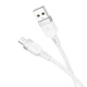 Кабель для зарядки HOCO X109 Micro-USB USB-A 1m 2.4A Белый - изображение 2