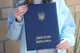 Папка-обкладинка Диплом синього кольору А4, тверда - зображення 4