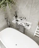 Вішак-полиця під рушники NC Home Towel shelf білий 110481 - зображення 3
