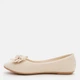 Женские балетки Beppi 2213600 37 23 см Beige (7000002777361) - изображение 4