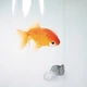 Шторка для ванної з PEVA Spirella 10.00097 GOLDFISH 180x200cm Fish Pattern - зображення 3