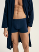 Халат чоловічий бавовняний з капюшоном Esotiq Homme Stellar 44051-59X L Темно-синій (5903972605745) - зображення 5
