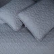 Покрывало MirSon Trend Line №3100 Mountain beauty Темно-серое евро 200x220 см с наволочками 50х70 см х 2 шт полиэстер (2200007298044) - изображение 5